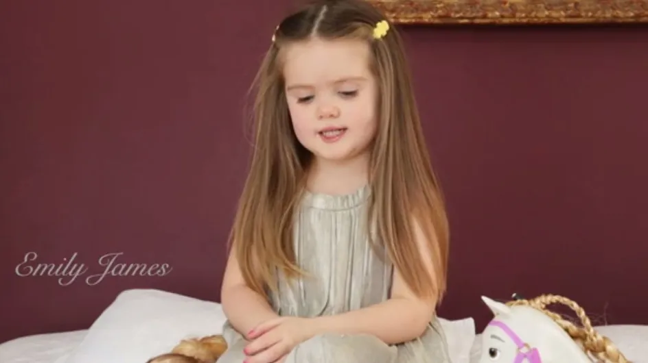 A seulement trois ans, cette fillette a décidé de venir en aide aux enfants malades (Vidéo)