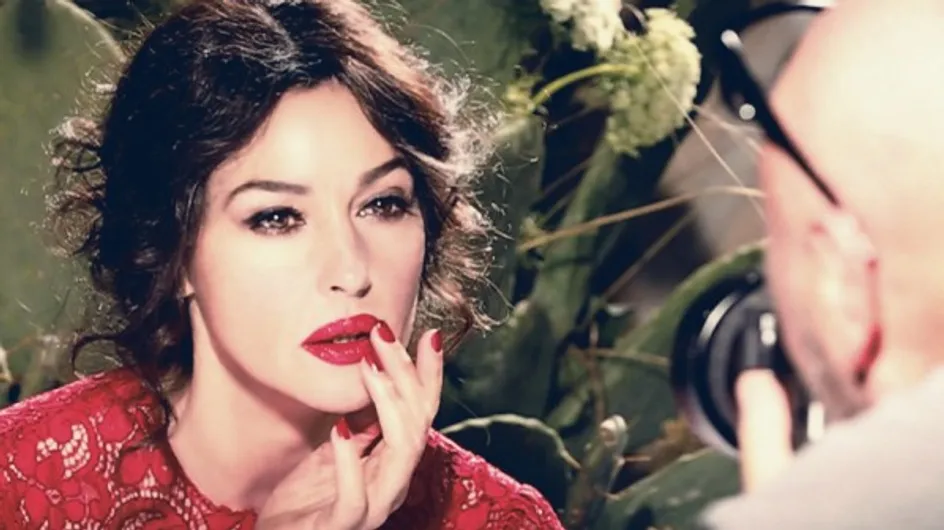 Monica Bellucci : Envoûtante pour les rouges à lèvres Dolce & Gabbana (photos)