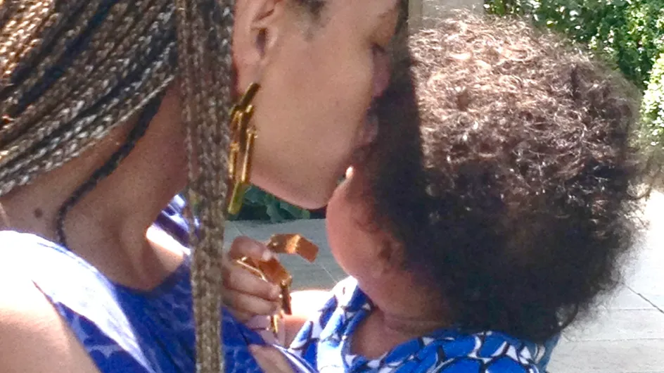 Beyoncé : Virée au zoo avec Blue Ivy (Photos)