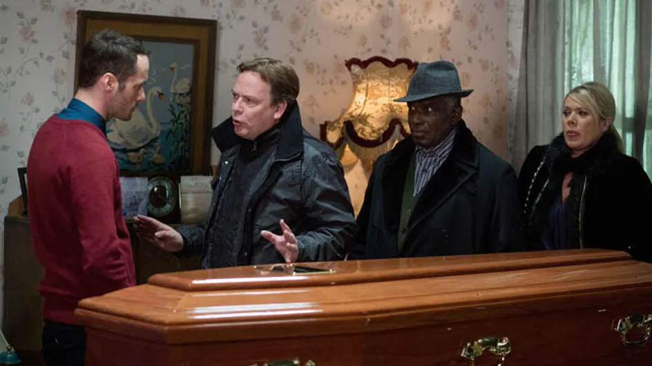 Eastenders 27/03 – The day of the funeral arrives