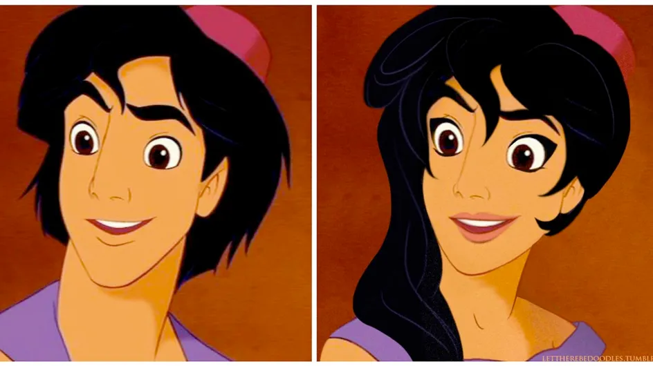 Si les princes Disney étaient des filles (photos)