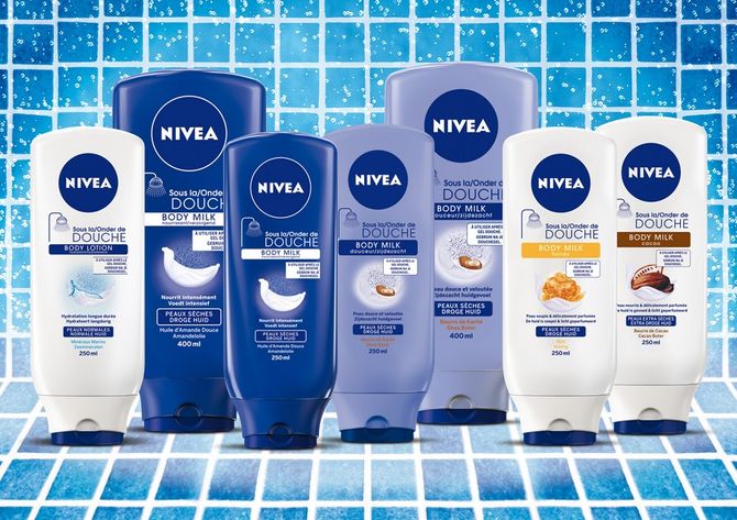 NIVEA - Assortiment Onder De Douche