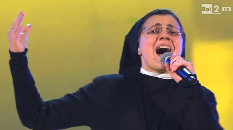 Soeur Cristina, la religieuse qui met le feu à la scène de The Voice Italie (Vidéo)