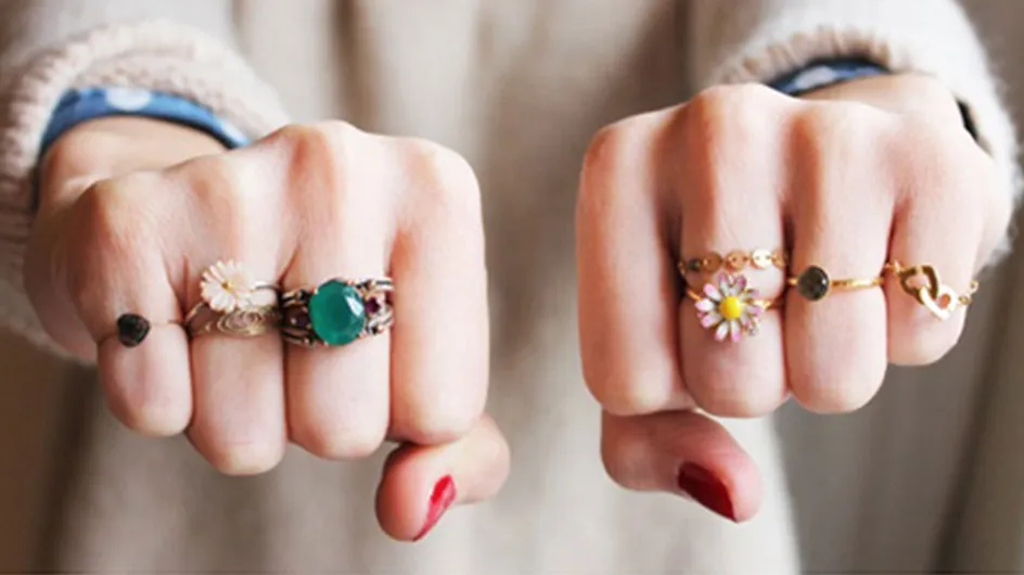 54 Hot Handscapes: How To Wear Stackable Rings With Style