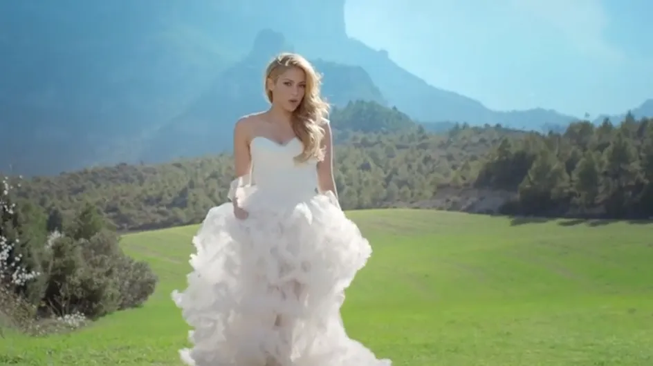 Shakira : Elle fuit son mariage dans son nouveau clip (Vidéo)