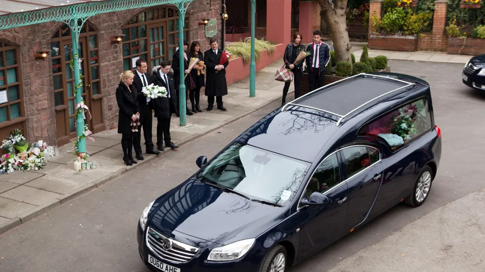 Hollyoaks 10/04 – The day of Katy’s funeral arrives