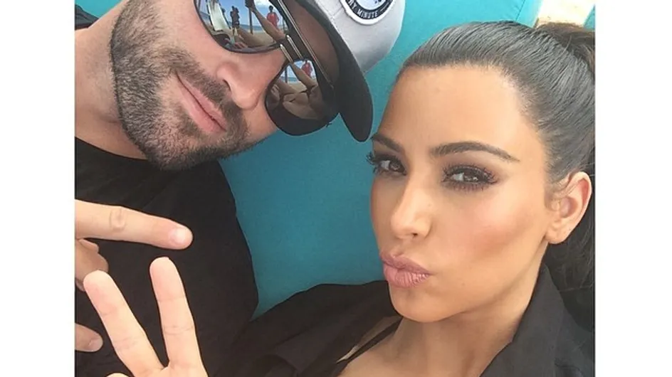 Kim Kardashian : Son demi-frère se moque d'elle sur les réseau sociaux (vidéo)