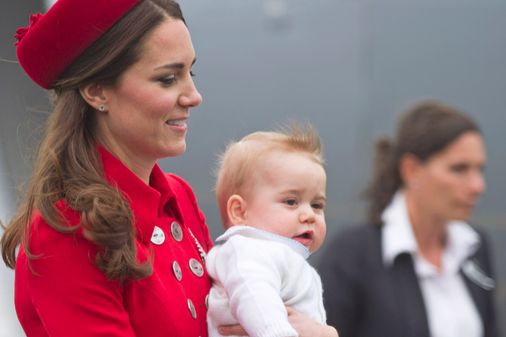 Kate Middleton y su hijo