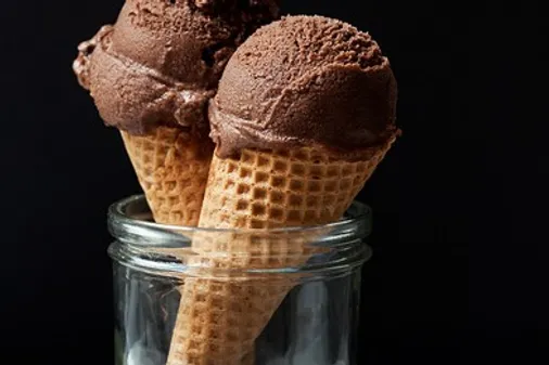 Sorbet chocolat - tonka - fleur de sel