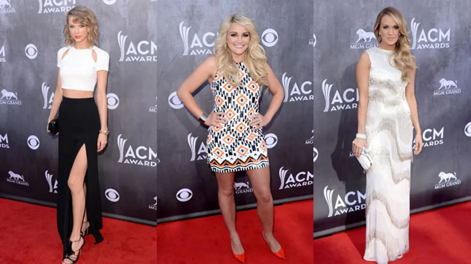 Taylor Swift, Carrie Underwood And More Dazzle At The 2014 ACM Awards- See What The Stars Wore
