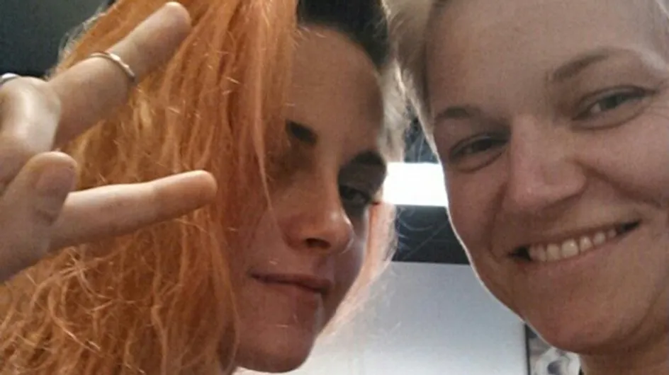 Kristen Stewart Gets An Orange 'Do! The Best Rainbow-Colored Tresses In Hollywood