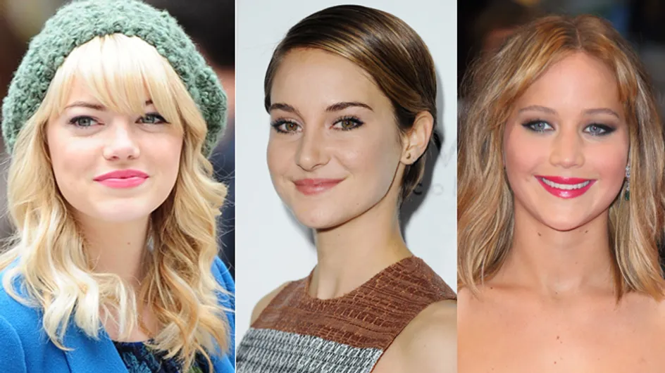 Why We Want These Celeb Girls To Be Our BFFs: Emma Stone, Shailene Woodley And Jennifer Lawrence