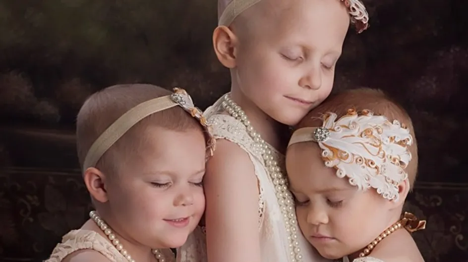 "Nous sommes fortes car nous savons que nous ne sommes pas seules" : L'incroyable message de ces petites filles souffrant d'un cancer