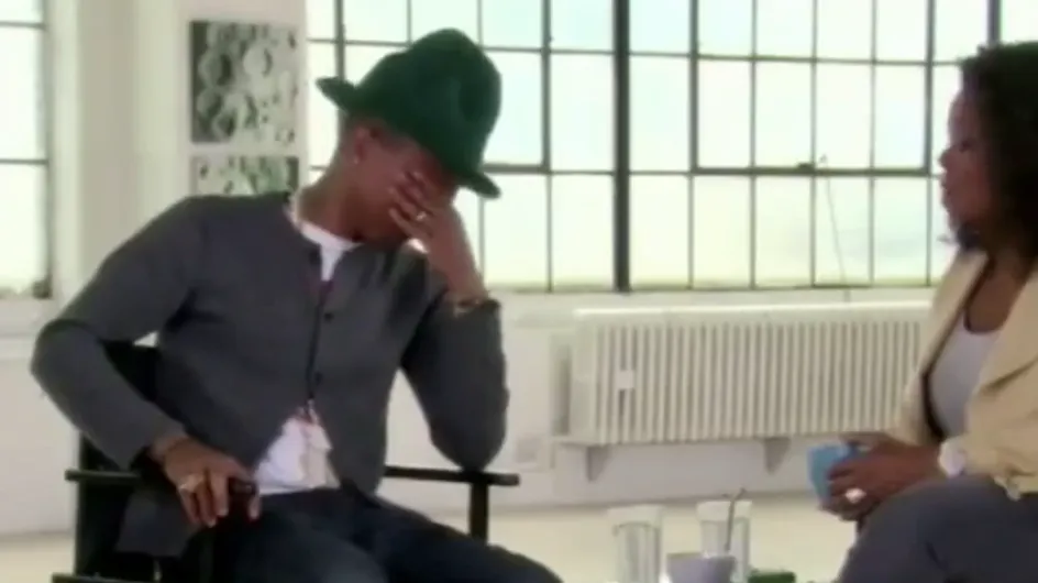 Pharrell Williams : Il pleure sur le plateau d'Oprah Winfrey (Vidéo)