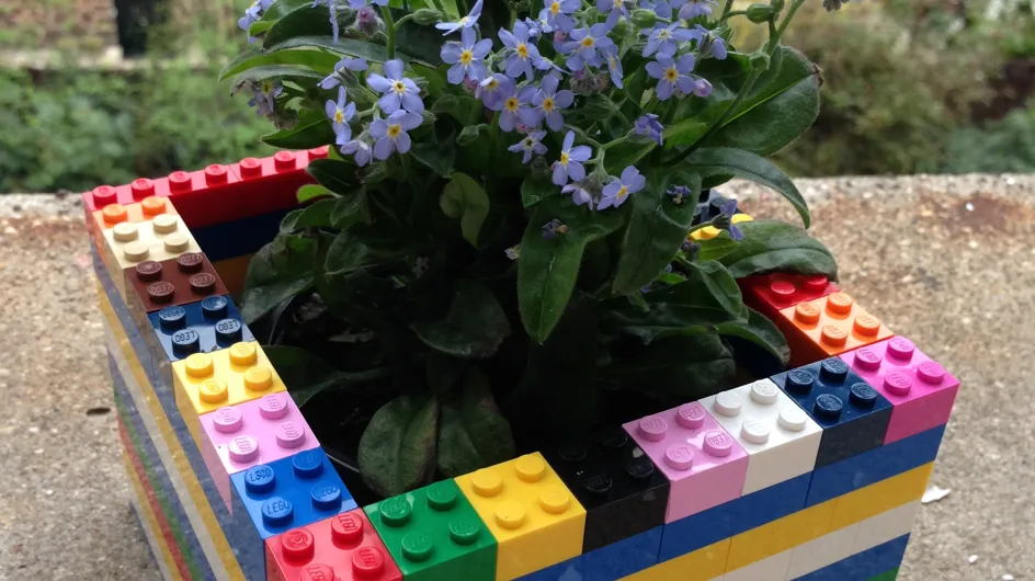 Idées déco : Des jolis cache-pots avec des LEGO​®