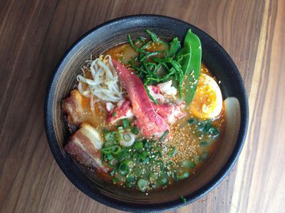 Decadent gerecht bij Umamido