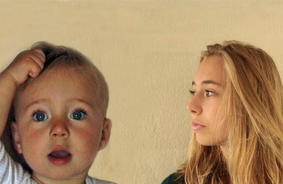 De niña a mujer en tan solo 4 minutos