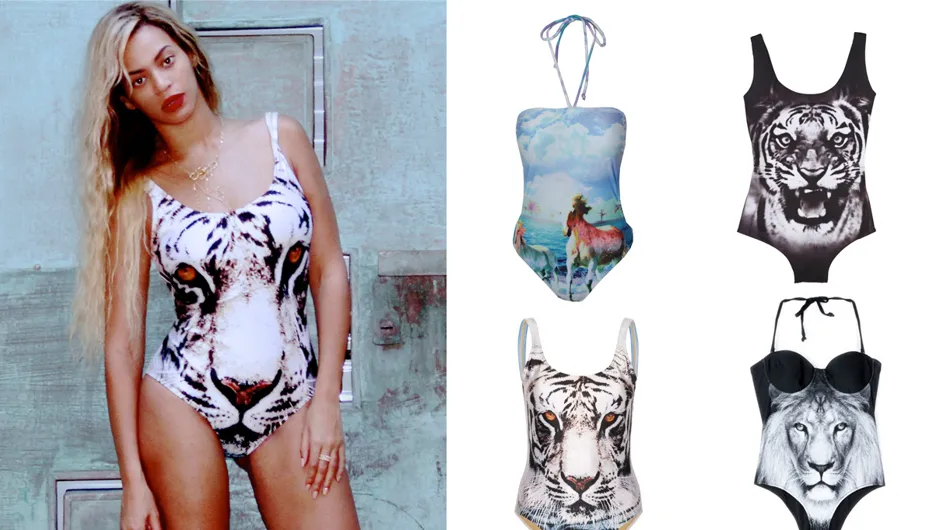 Comme Beyoncé, on veut un maillot de bain animalier