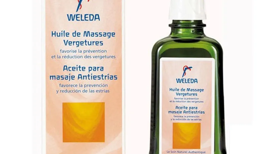 Grossesse et vergetures : on a testé l'huile de massage Weleda