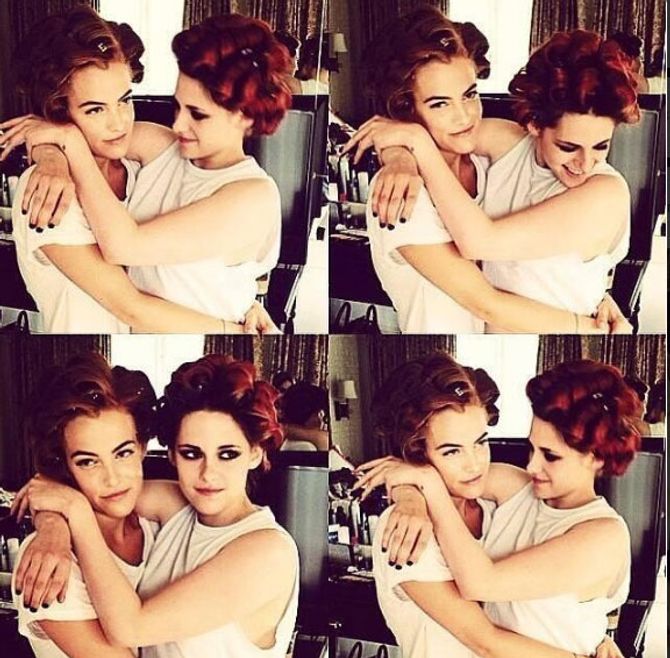 Kristen Stewart e Riley Keough