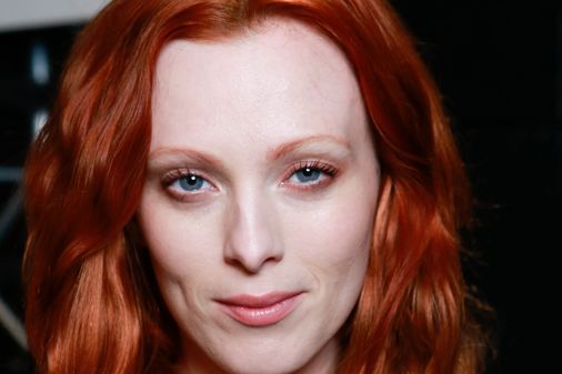 Backstage modeshow Diane Von Furstenberg lente-zomer 2014