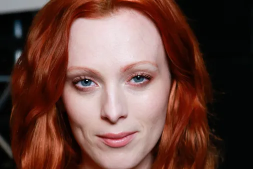 Backstage modeshow Diane Von Furstenberg lente-zomer 2014