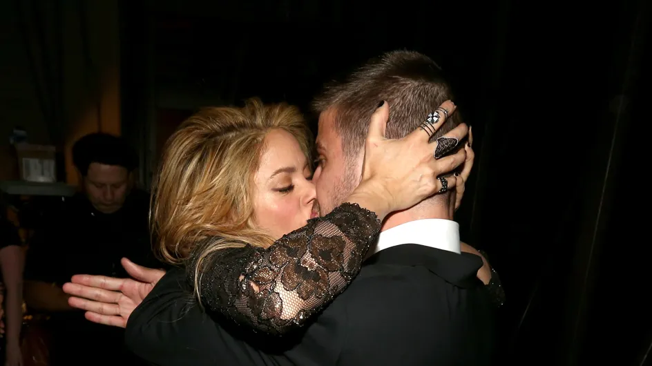 Shakira y Gerard Piqué se comen a besos durante los Billboard