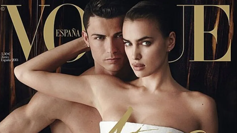 Cristiano Ronaldo posa desnudo junto a Irina Shayk