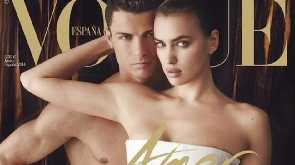 Cristiano Ronaldo : Nu en Une de Vogue avec Irina Shayk (Photo)