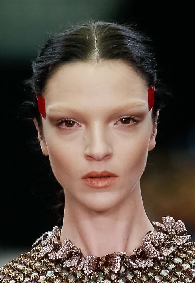 Make-up modeshow Givenchy herfst-winter 2014-2015