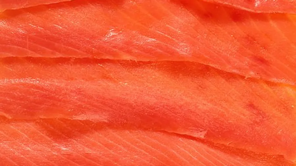 El salmón ahumado