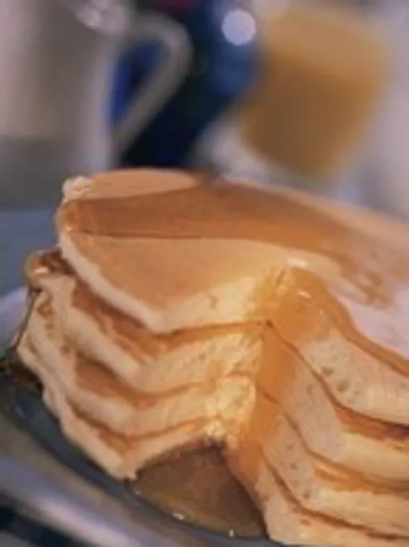 Crepes dulces y galletas de trigo sarraceno