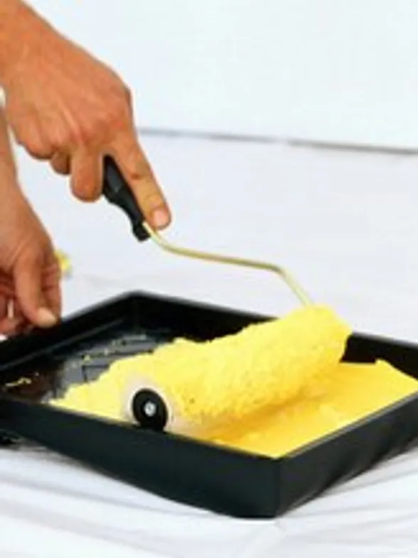 La técnica de la pintura trapeada