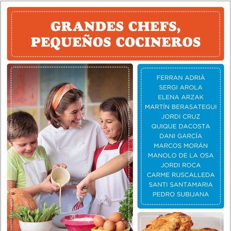 Cocinar en familia: Grandes chefs, pequeños cocineros - Ada Parellada