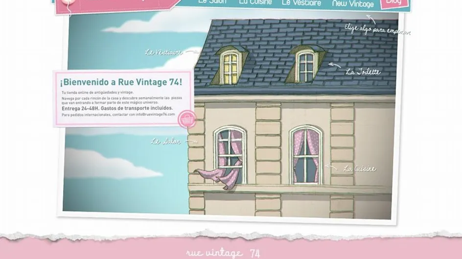 ¡Descubre la nueva tienda online Rue Vintage 74!