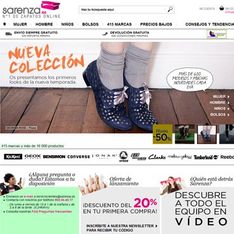 Sarenza, el armario de zapatos online