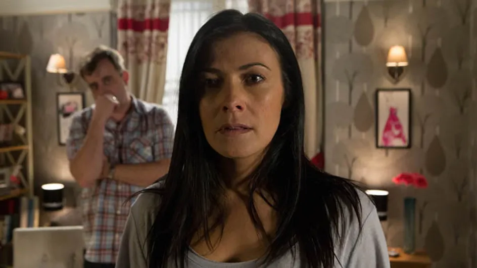 Coronation Street 06/06 – Tracy lets slip to Michelle that Steve was at the police station
