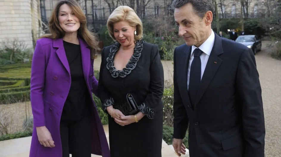 Carla Bruni reaparece junto a Sarkozy tras haber sido mamá