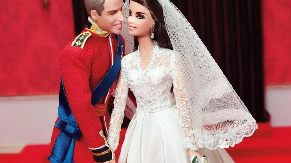 Guillermo y Catalina se convierten en Barbie y Ken