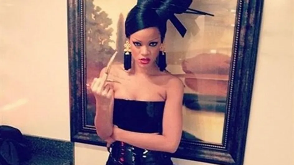 Rihanna se disfraza de geisha "sexy"