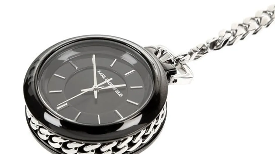 Karl Lagerfeld se atreve con los relojes de bolsillo