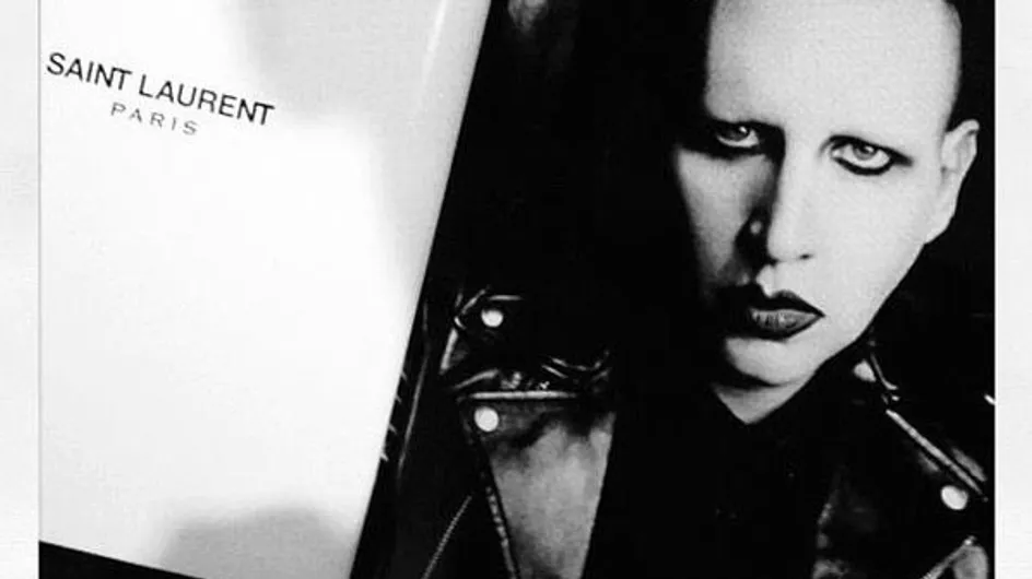 Saint Laurent se rinde a Marilyn Manson
