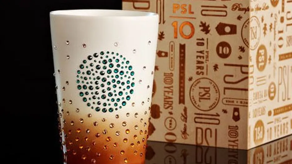 Starbucks y Swarovski crean una taza de lujo