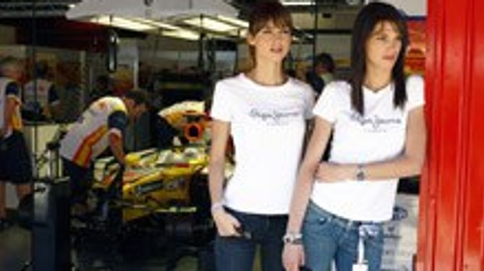 Laura Sánchez y Ariadne Artiles de Pepe Jeans en Montmeló