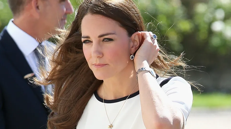 Kate Middleton : Les cheveux dans le vent !