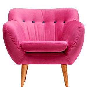 Retro-Sessel 'Jazz' in Pink