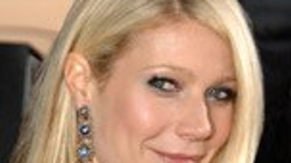 Gwyneth Paltrow maquillada por Estée Lauder en el estreno de Ironman