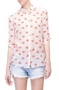 Bloes Stradivarius rode lippen motief - 15,95 €