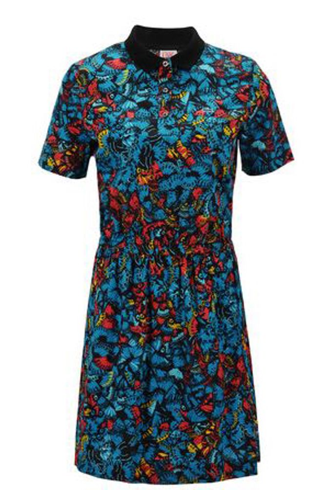Robe Lacoste Live imprimé papillons - 130 € aux Galeries Lafayettes