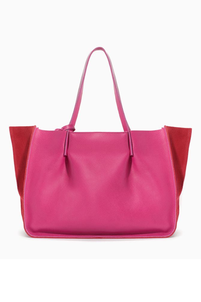 Leder-Shopper von ZARA / 99,95 €